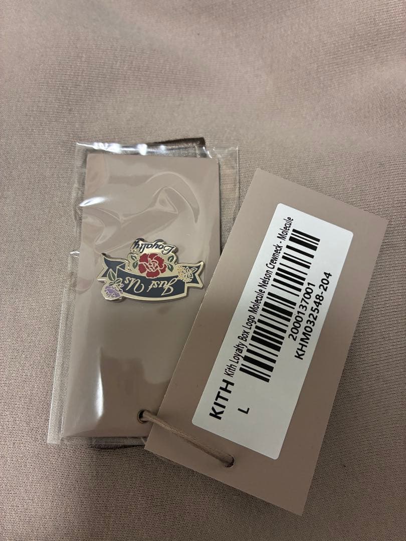 KITH ベージュ トレーナー Lサイズ