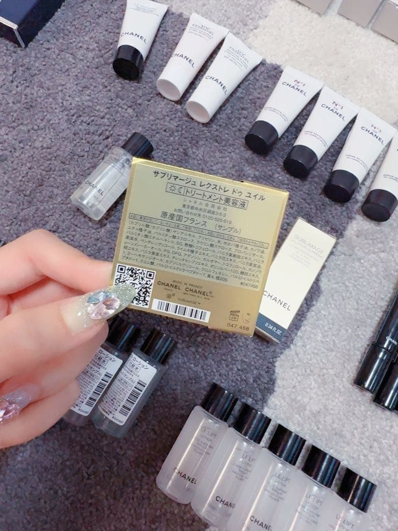 CHANEL 化粧水　美容液　クリーム　日やけ止めクリームまとまり26個セット