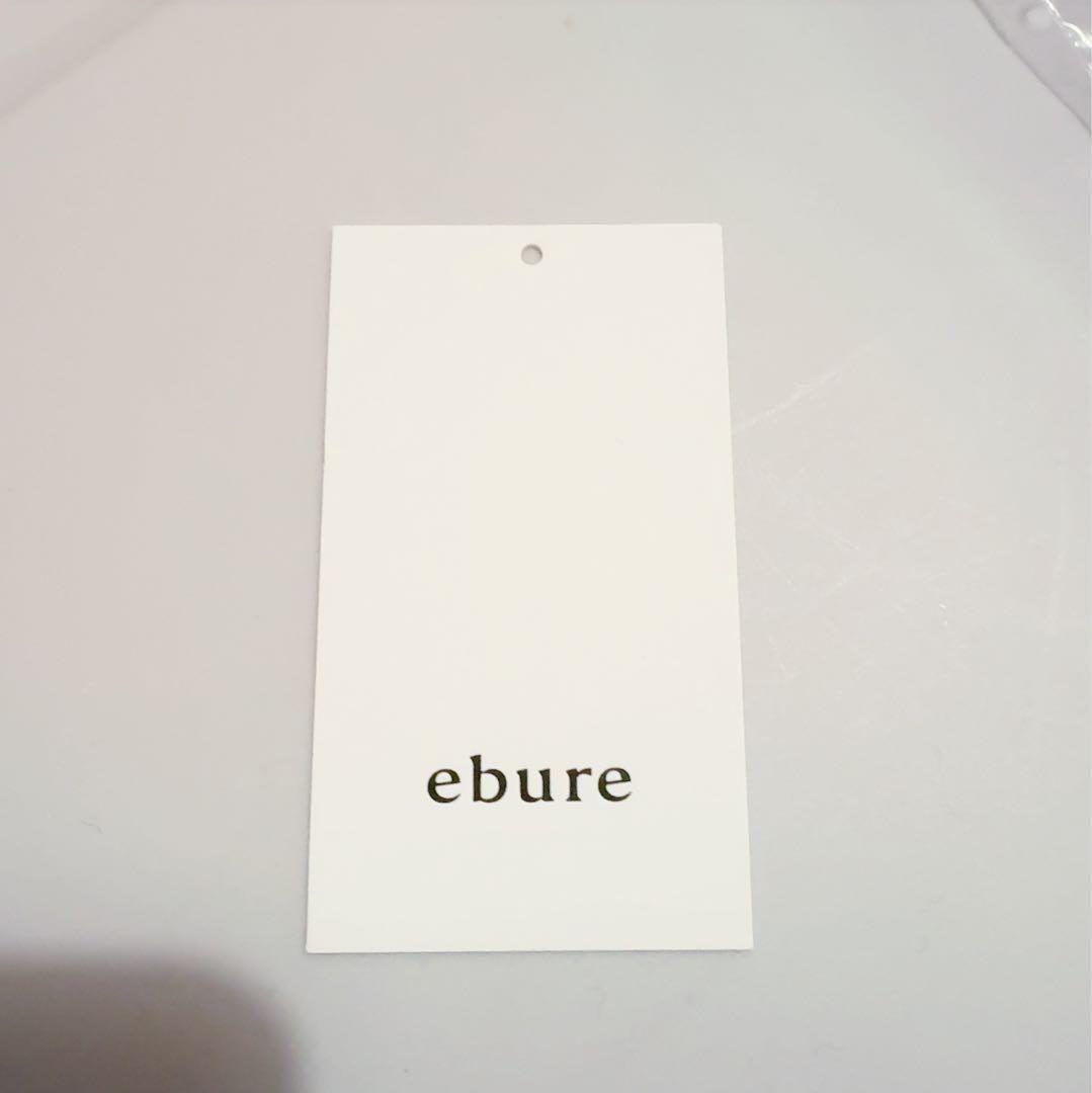 ebure エブール　Cotton Silk knit Jacket ネイビー