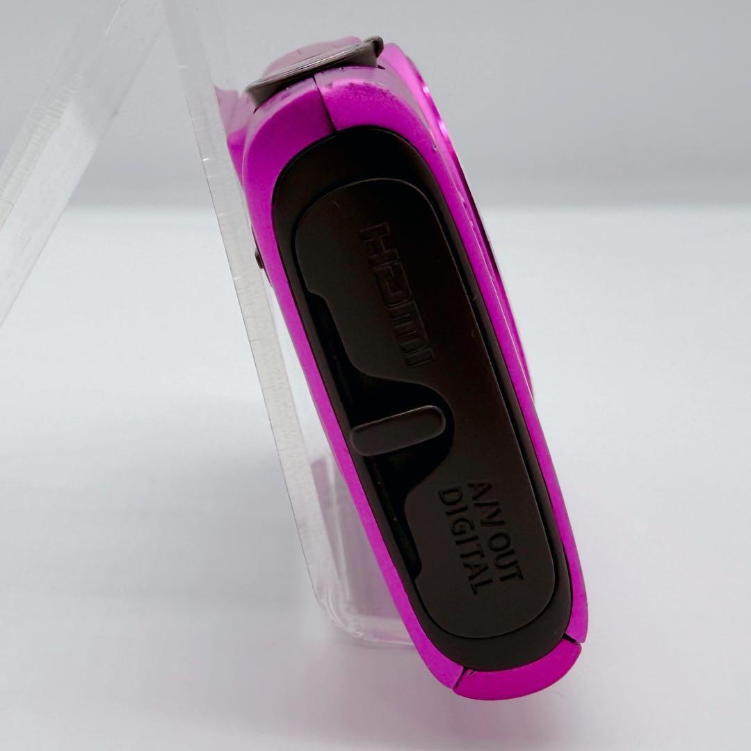 動作良好　Canon IXY 　610F ピンク　箱付　オールドカメラ　コンデジ