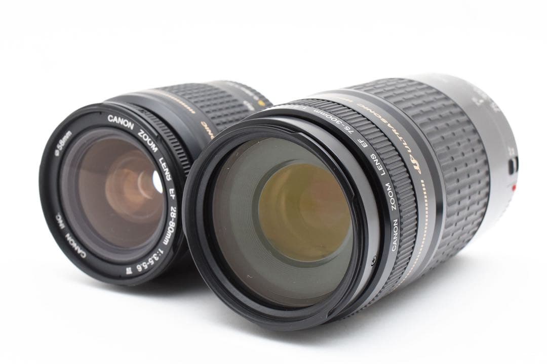 保証付き/canon kiss x 10i標準&望遠ダブルレンズセット