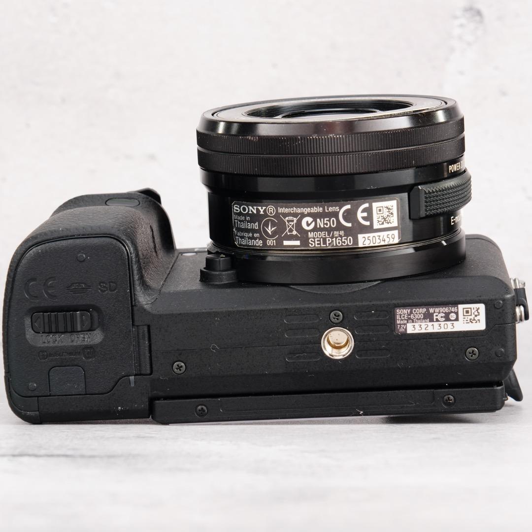 【制限解除済】美品 Sony 真・α6300 4K動画 高速AF レンズキット