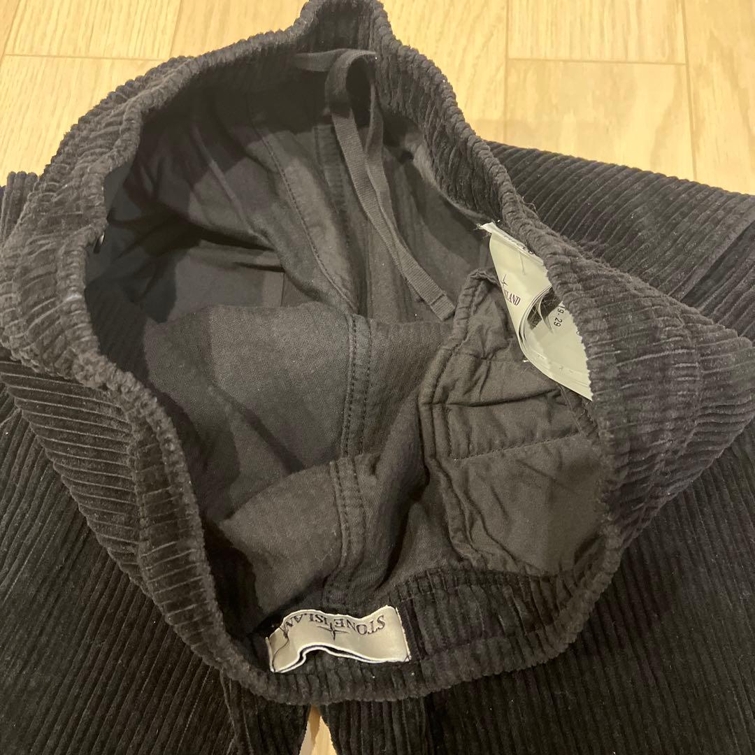 ストーンアイランド コーデュロイ カーゴパンツ ブラック 29