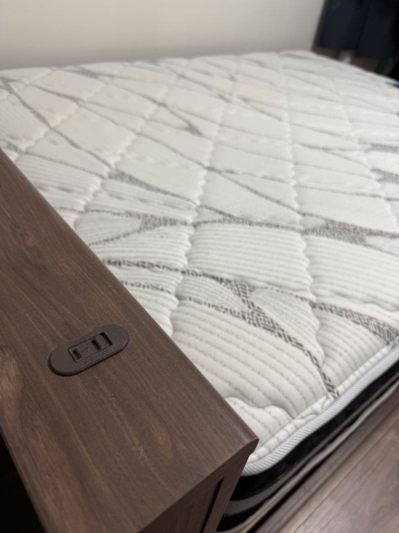 【2/24まで出品】東京ベッド　ワイドダブル　フレームのみ購入可能