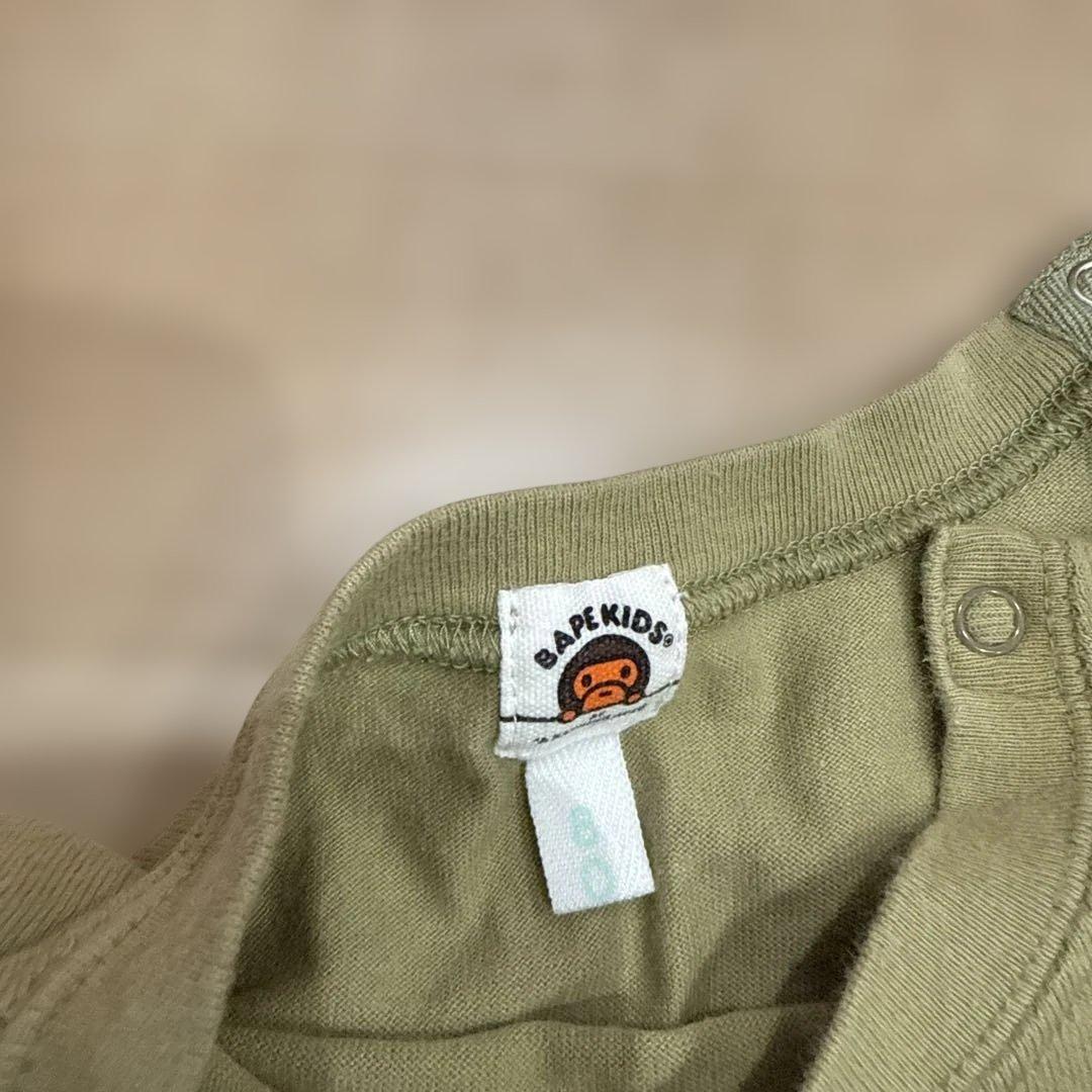 BAPE KIDS カモフラロンパース・ショーツセット