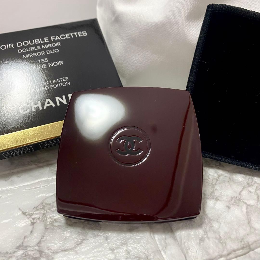 CHANEL 限定 ミラー 155 ルージュ ヌアール