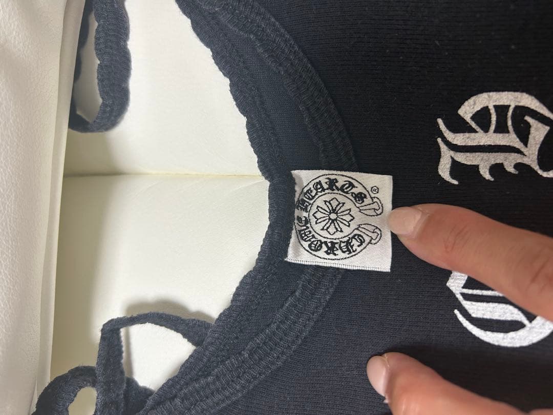 CHROME HEARTS キャミソール　白黒セット　ヴィンテージ