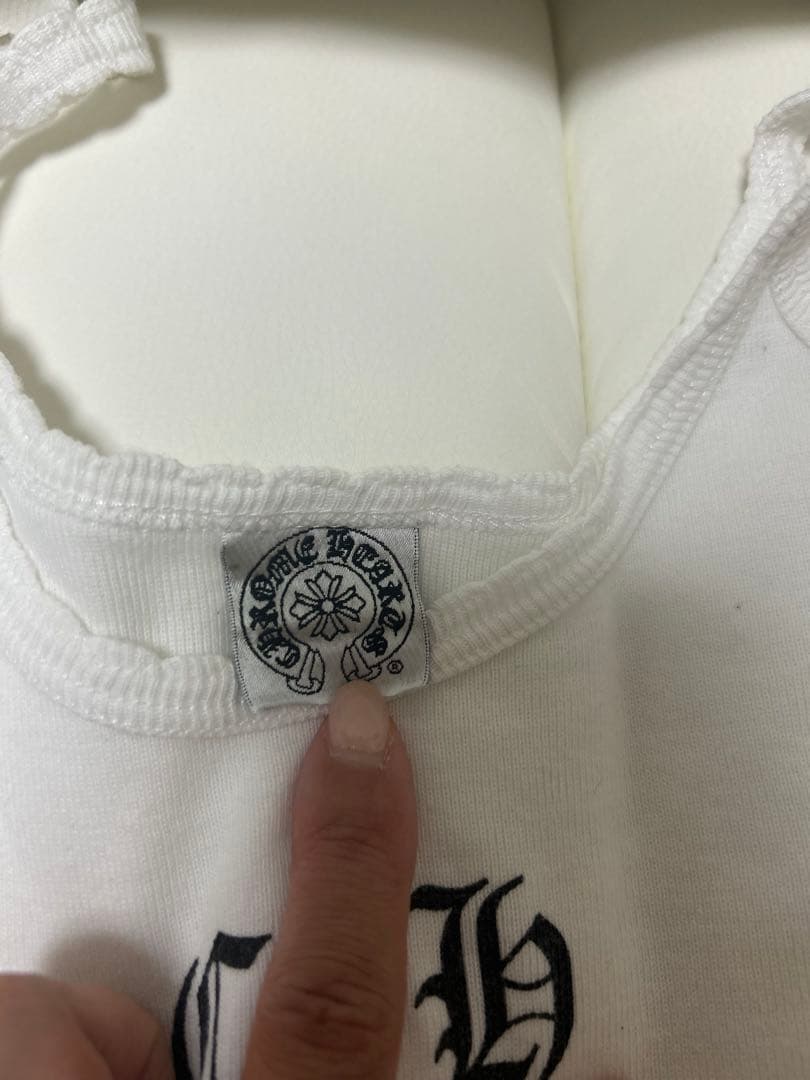 CHROME HEARTS キャミソール　白黒セット　ヴィンテージ