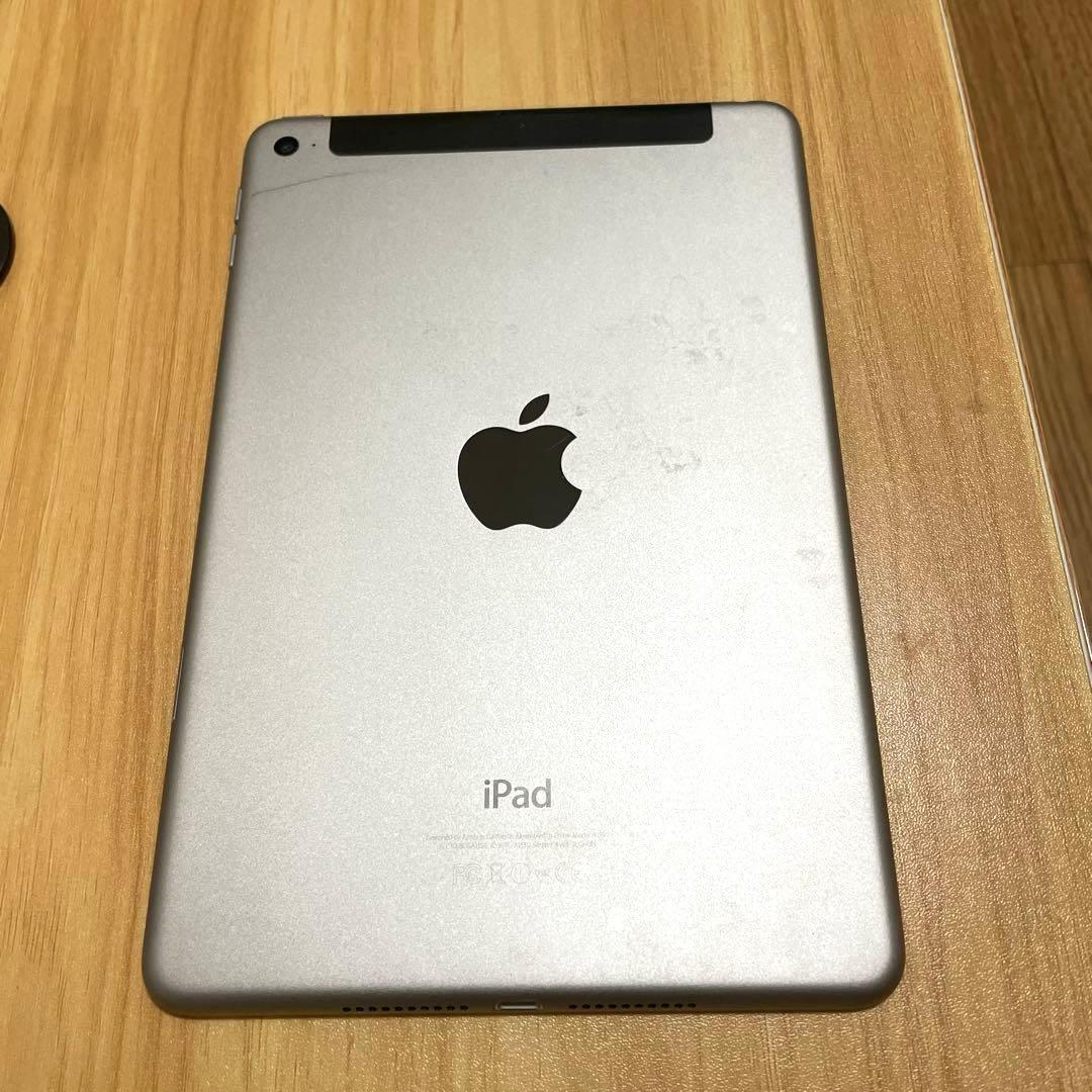 美品　Apple iPad mini4 128GB スペースグレイ セルラー