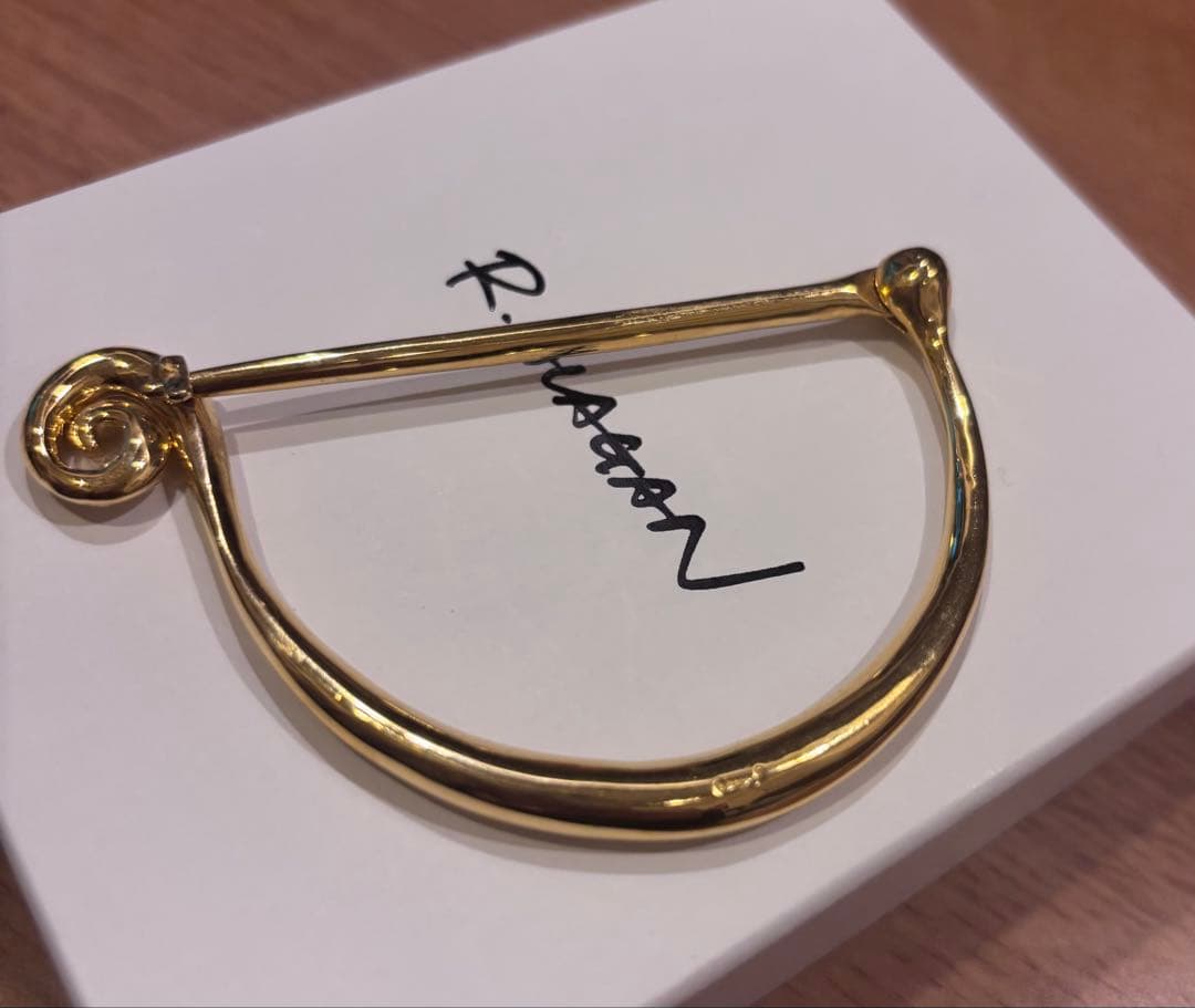 専用❗️R.ALAGAN FIBULA BANGLE ララガン バングル ゴールド