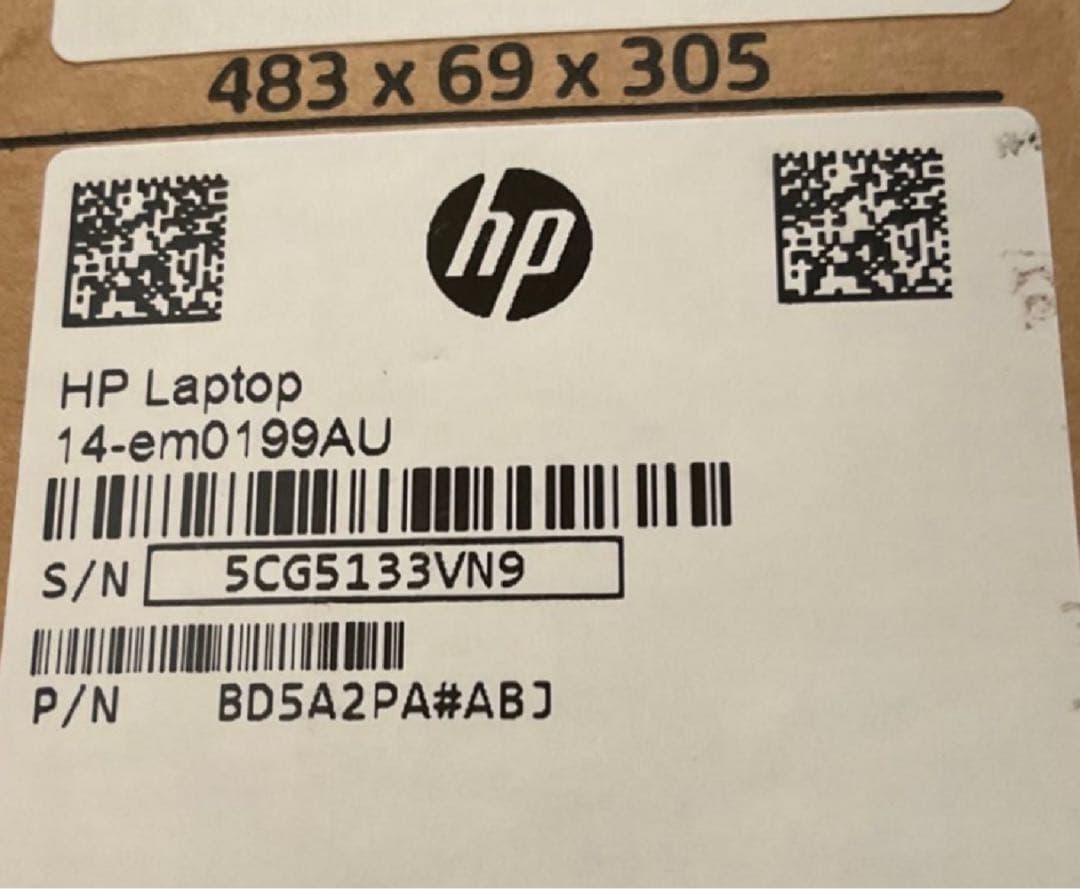 HPノートパソコン 14-em0199AU