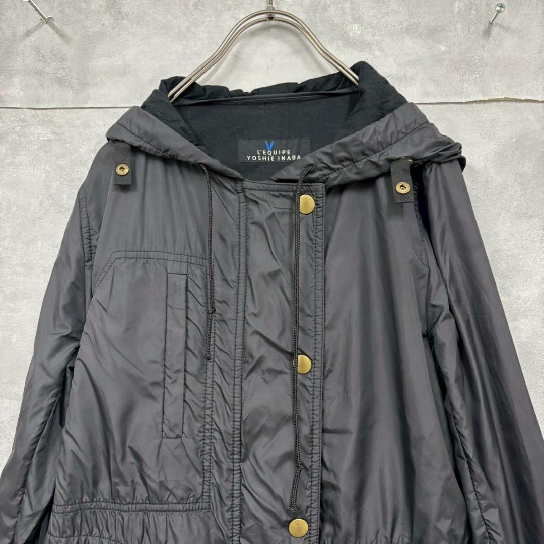 L'EQUIPE YOSHIE INABA ナイロン モッズコート N1735