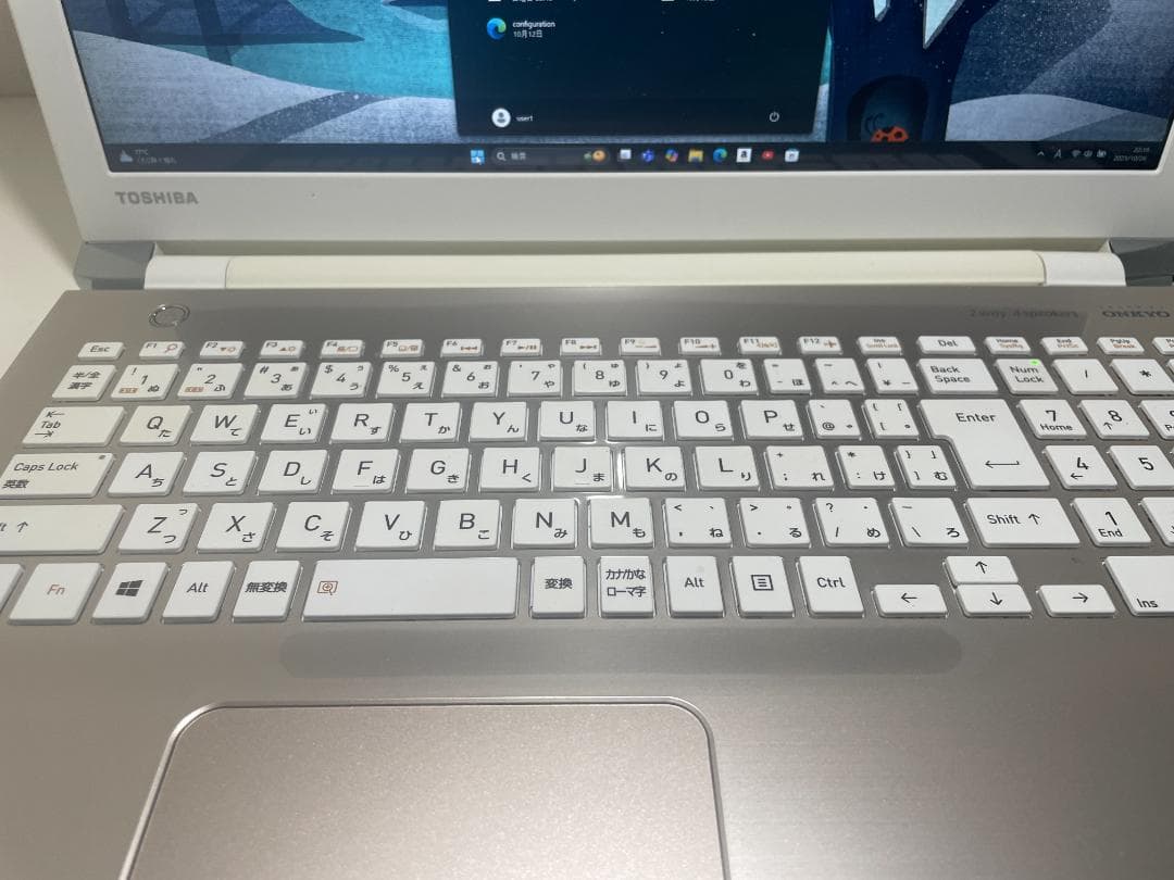 第8世代ＤynabookT65/GG i7-8550U SSD512G M16G