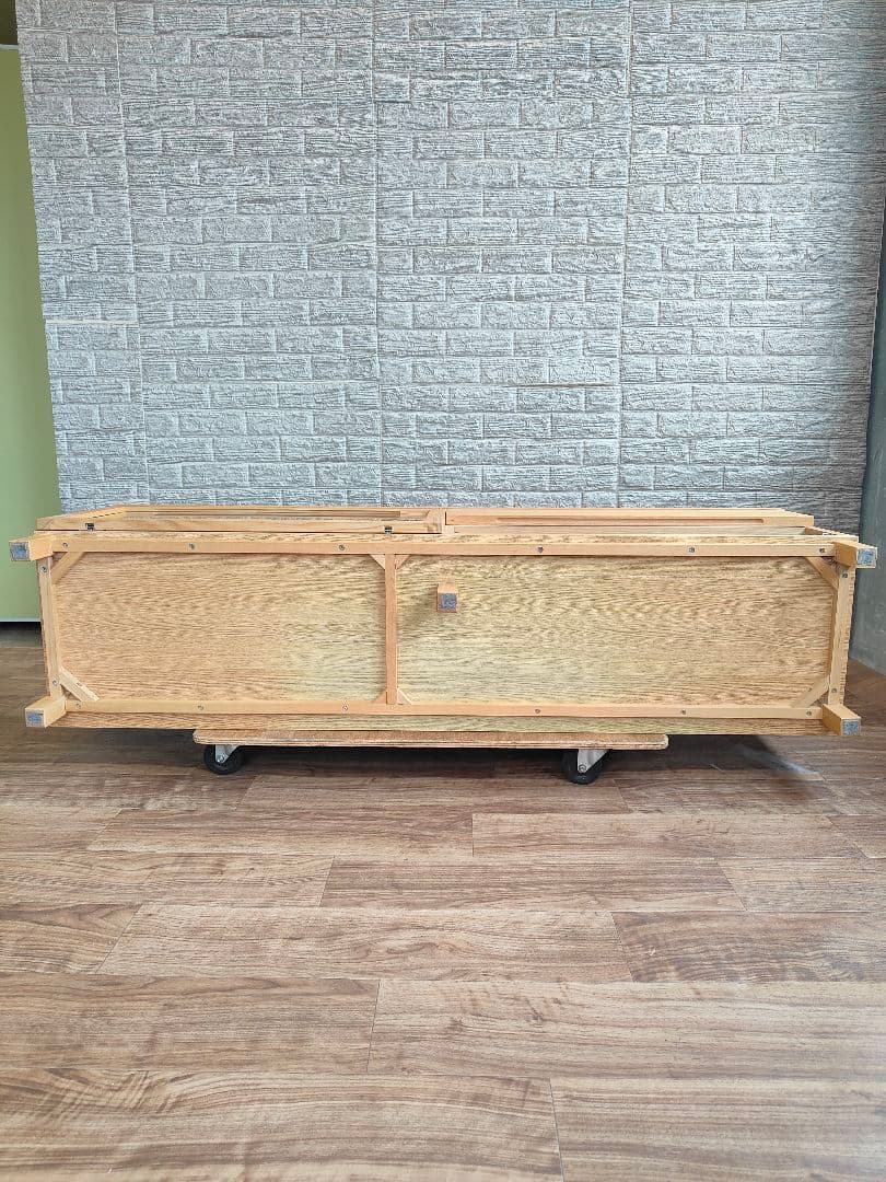 MUJI 無印良品 AVボード テレビ台 ローボード オーク材突板