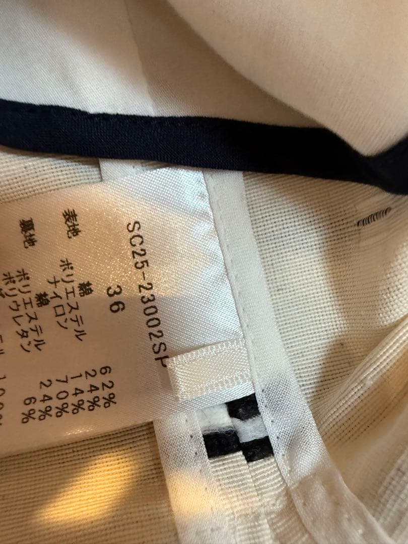 yori ミニリボンショートジレ 36