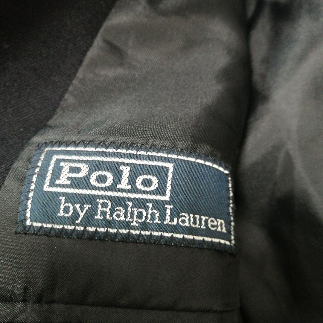 【未使用品】ポロバイラルフローレン 紺ブレ ウールジャケット 金ボタン ネイビー