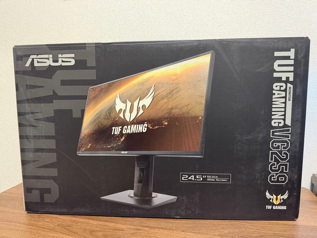 ASUS TUF VG259Q 24.5インチ ゲーミングモニター 144Hz