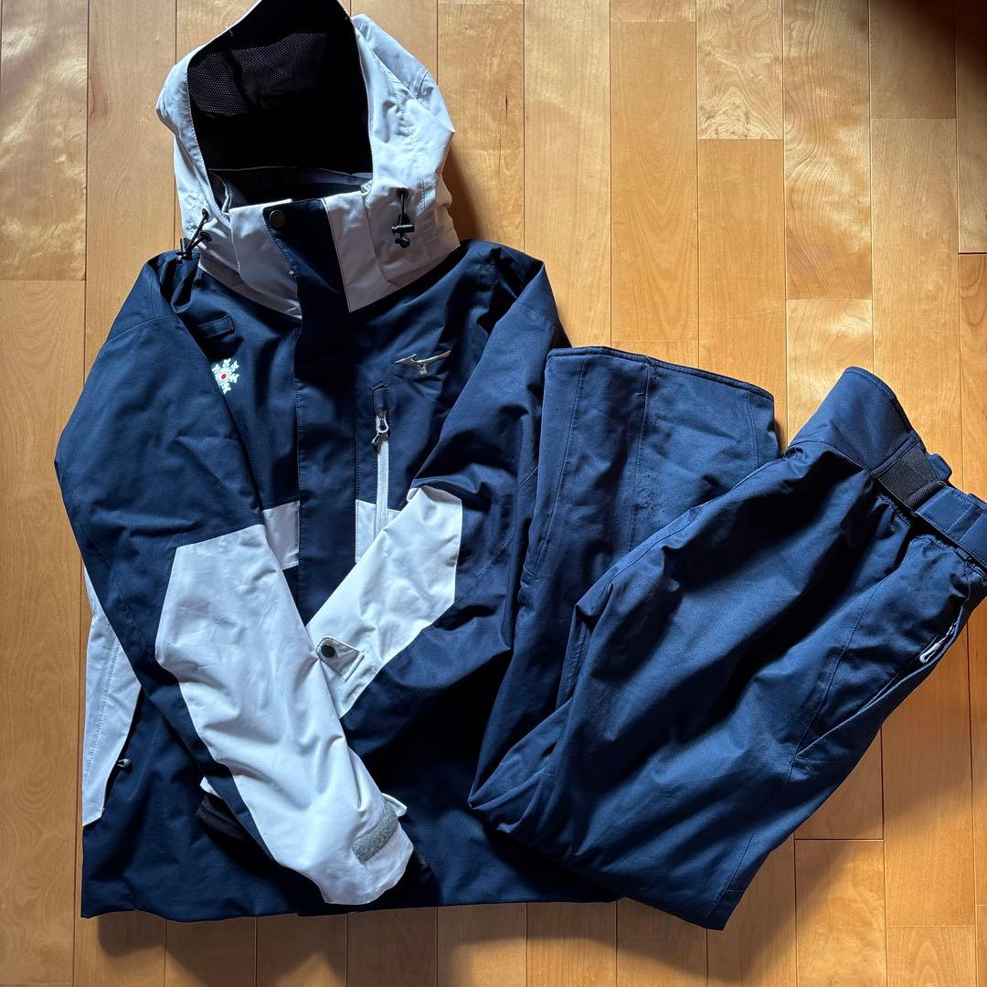 Mizuno Breath Thermo スキーウェアセット M