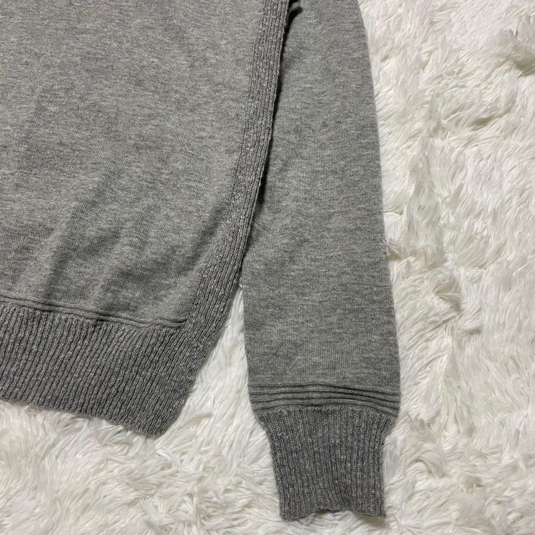 メゾンマルジェラ 17AW タートルネック ネップ加工 ニット グレー Mサイズ