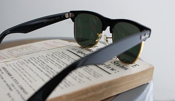 Ray-Ban WAYFARER MAX B&L U.S.A ブラック×ゴールド