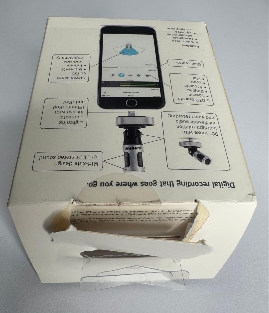 SHURE MV88 iPhone iPad スマホマイク