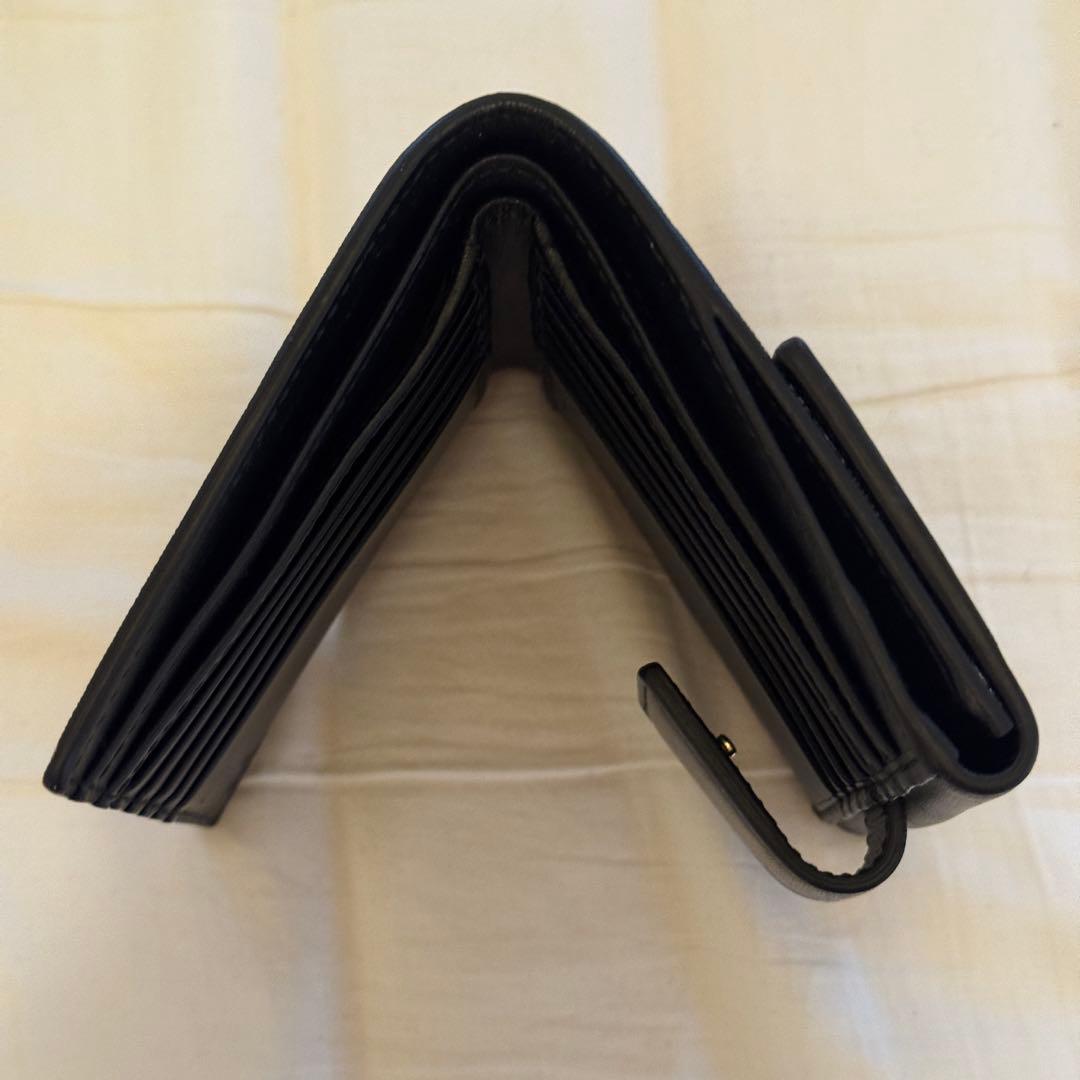 ☆専用☆GUCCI 二つ折り財布 GGスプリーム Wホック レザー 黒