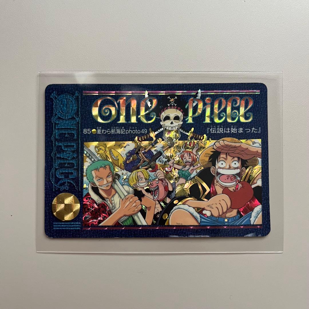 ワンピースカードダス　ビジュアルアドベンチャー　ルフィ海賊団