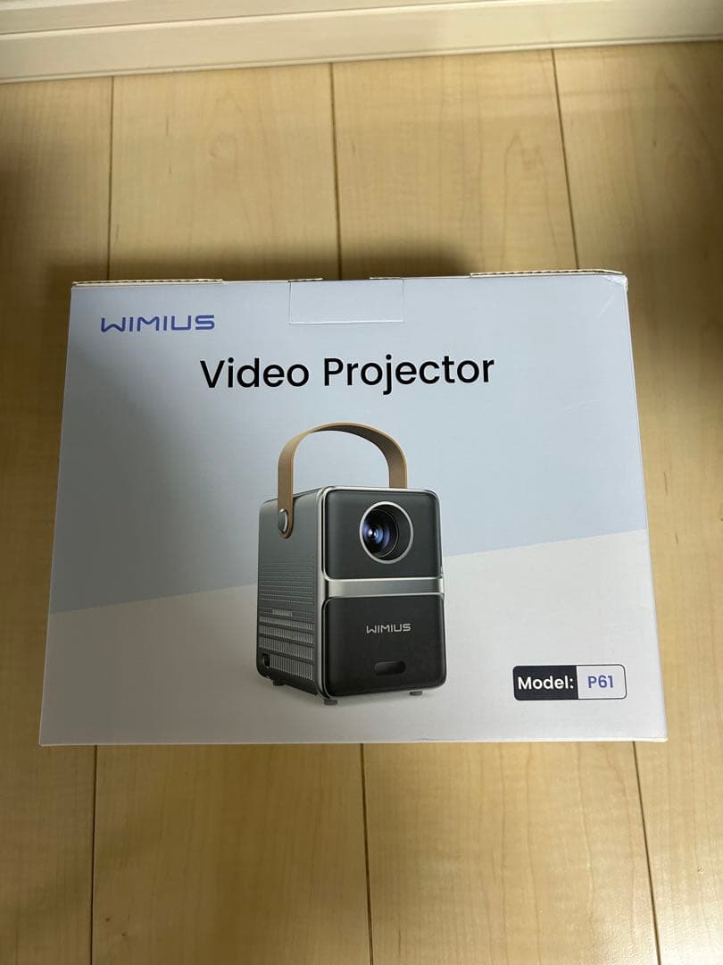 【値下げ】（ほぼ新品）WIMIUS P61 ビデオプロジェクター