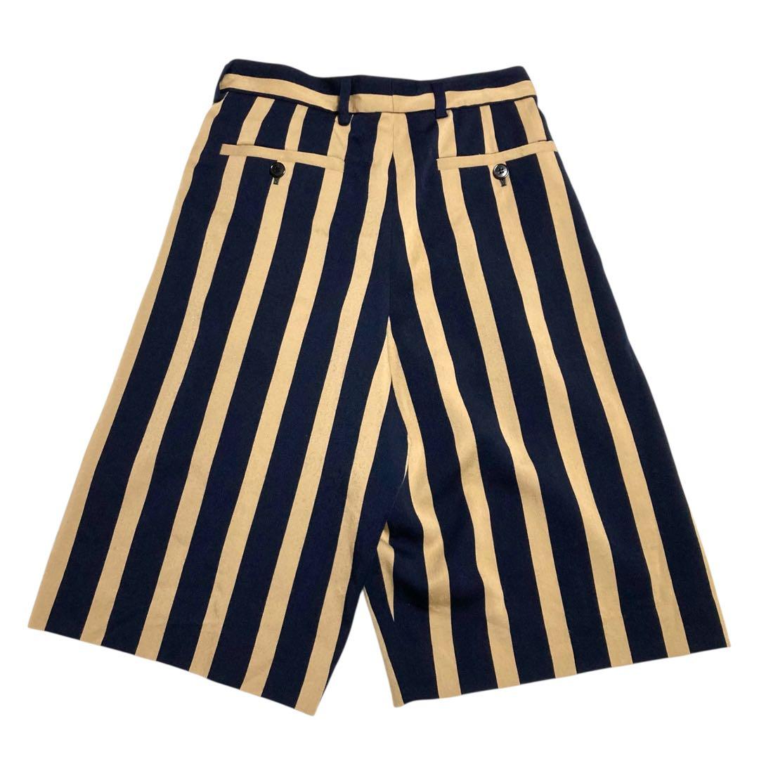 美品★ドリスヴァンノッテン ハーフパンツ ストライプ コレクションモデル