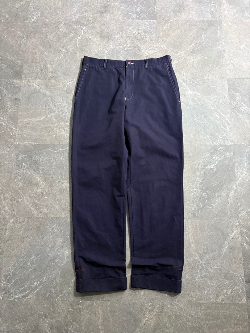 00s コムデギャルソンオム コットンリネンパンツ AD2000アーカイブ