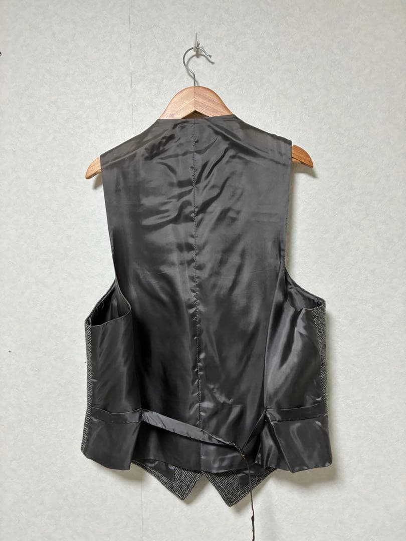 Brooks Brothers 346 ヘリンボーンウール ジレ ベスト 40R