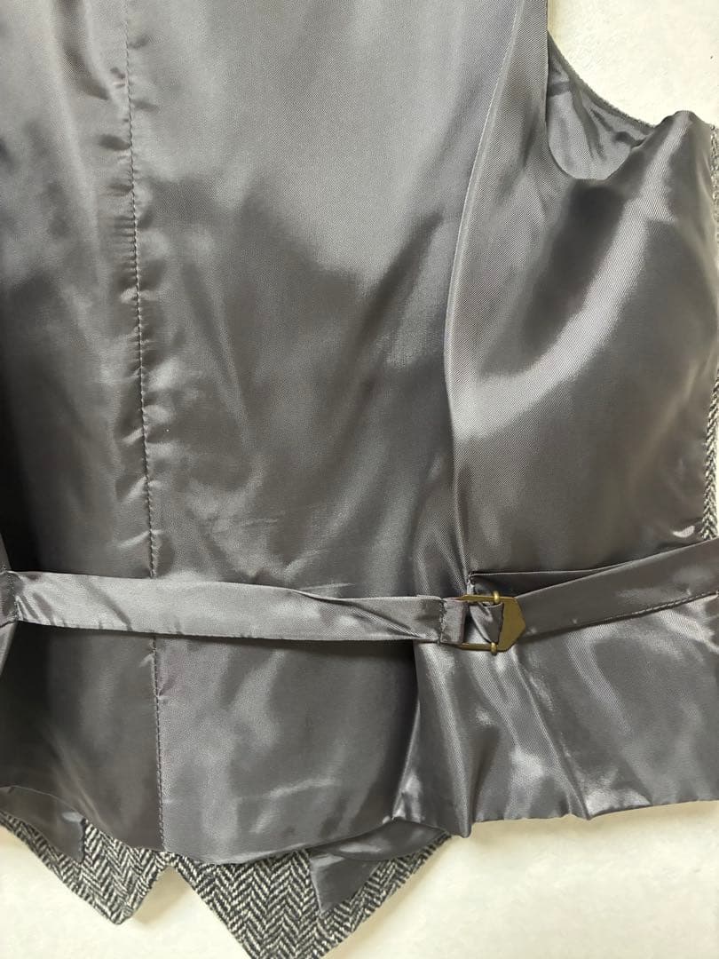 Brooks Brothers 346 ヘリンボーンウール ジレ ベスト 40R