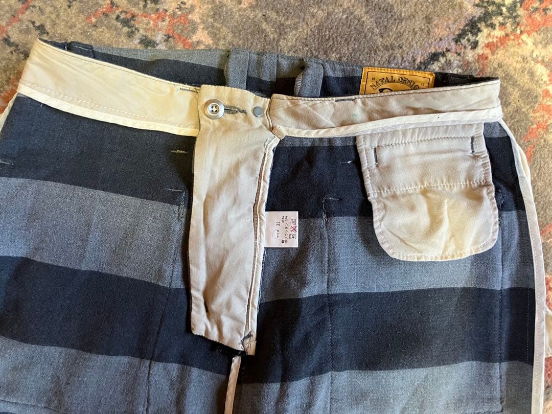 natal design g55 ボーダーストレッチ　32インチ　2点セット売り