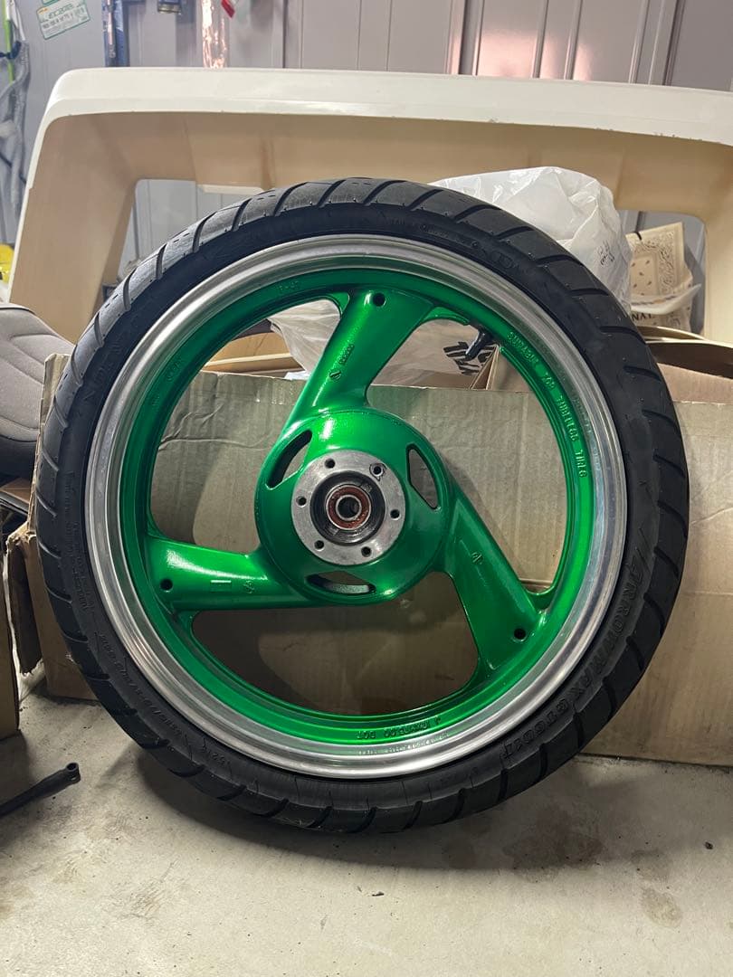 値下げ、再出品 XJR400 ホイールタイヤセット