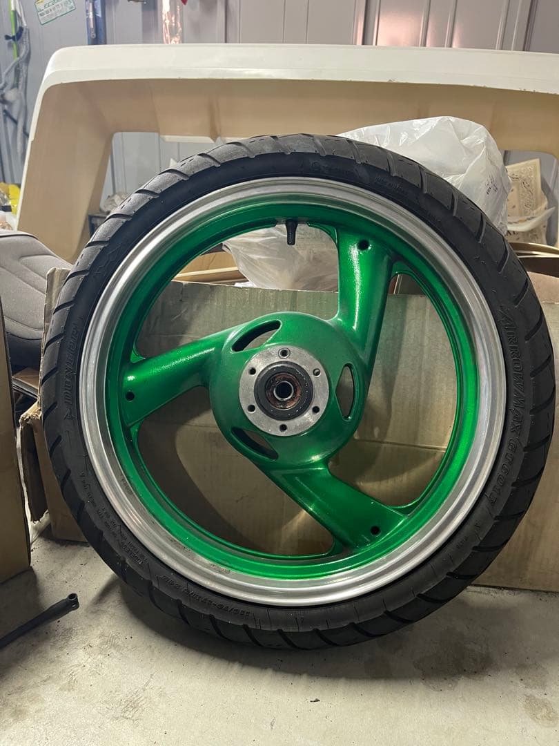 値下げ、再出品 XJR400 ホイールタイヤセット