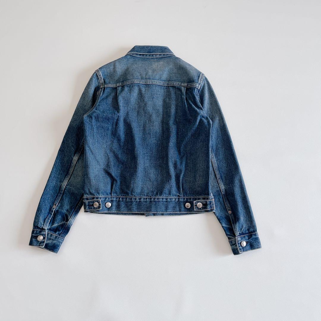 HYKE デニムジャケット レディース サイズ2/M TYPE2 2nd ブルー