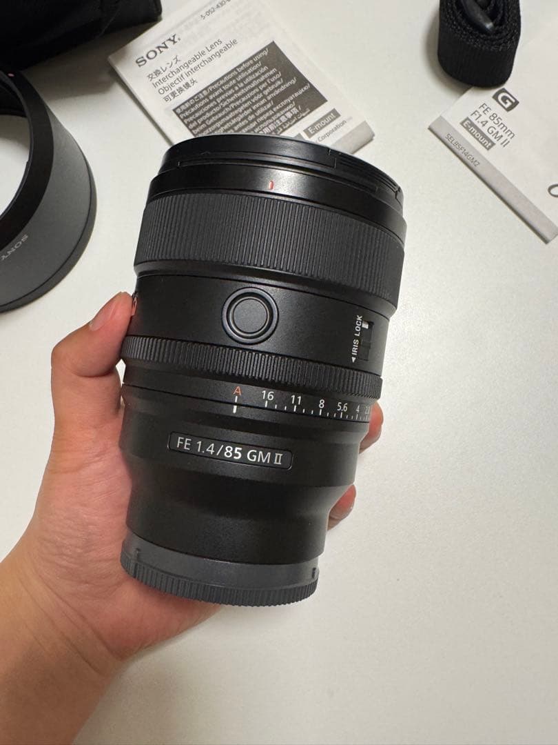 【極美品】SONY FE 85mm F1.4 GM II
