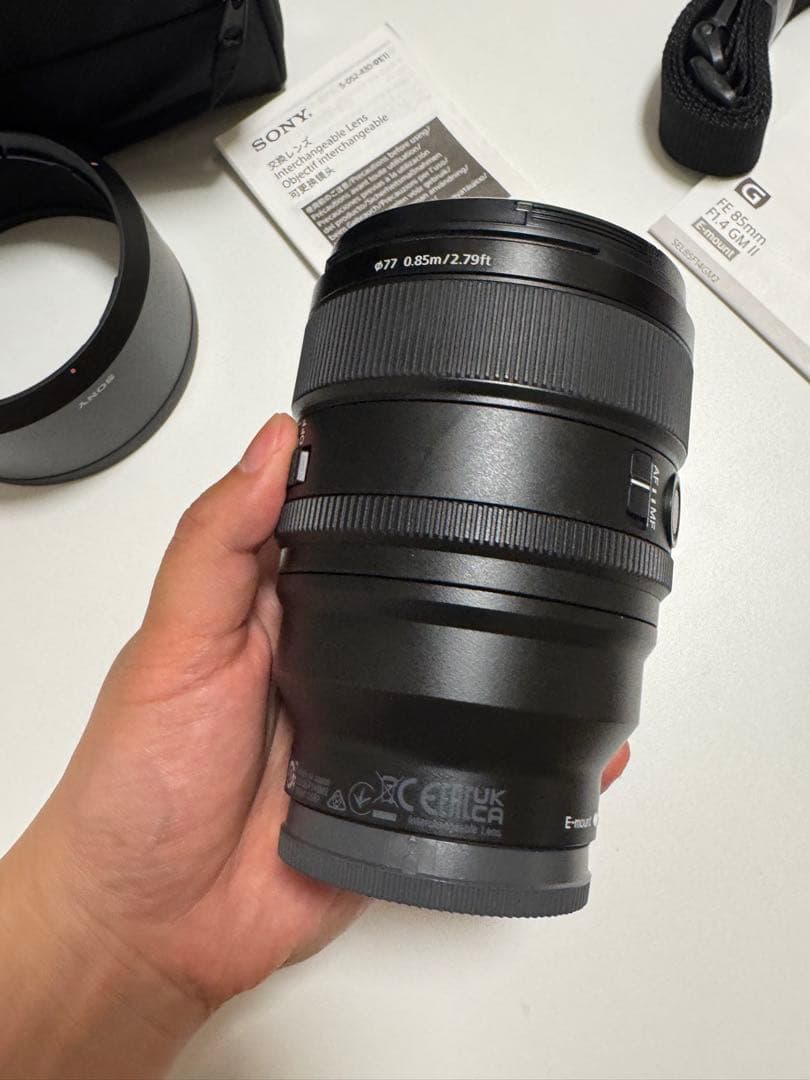 【極美品】SONY FE 85mm F1.4 GM II