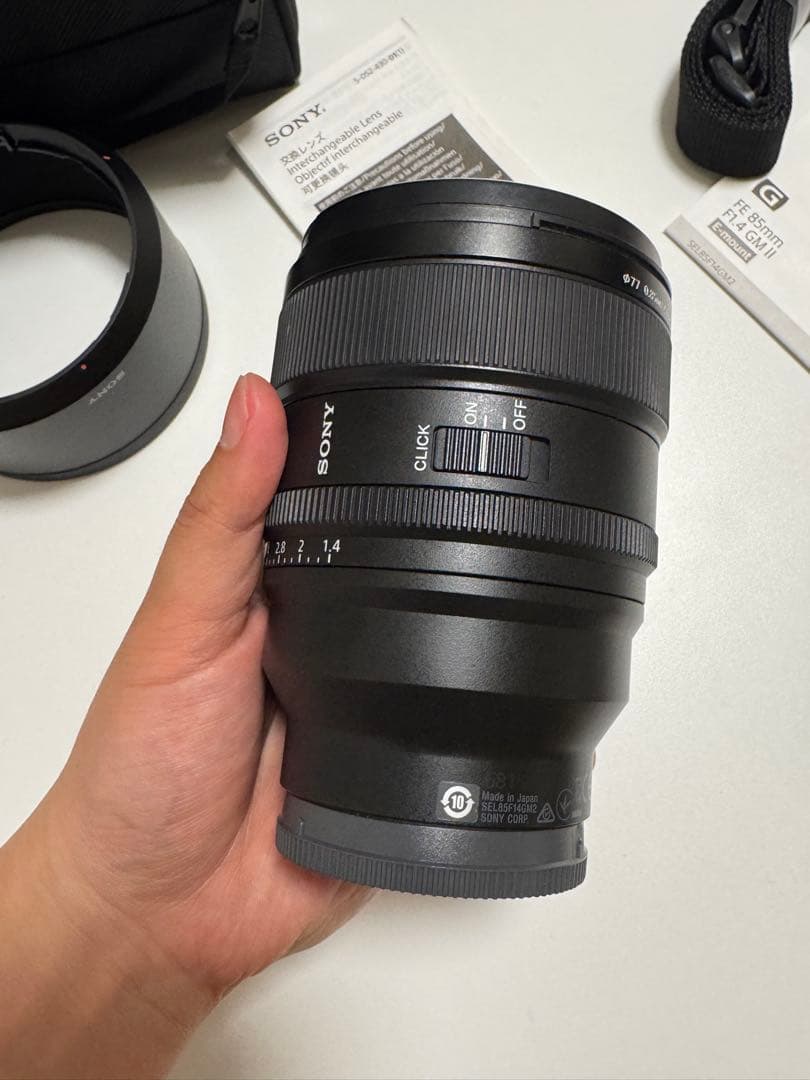 【極美品】SONY FE 85mm F1.4 GM II