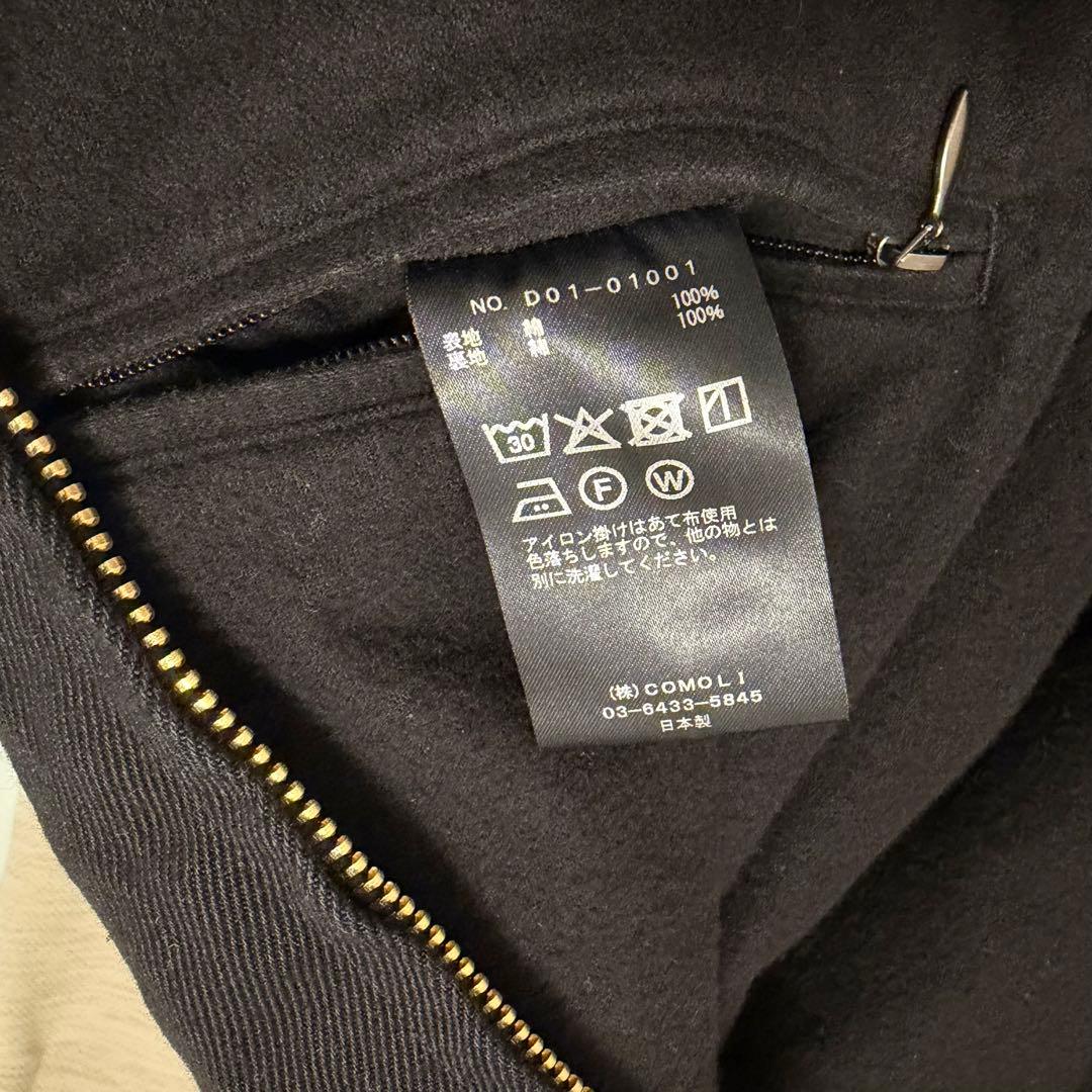 【本日限定価格】COMOLI ZIP SHORT JACKET