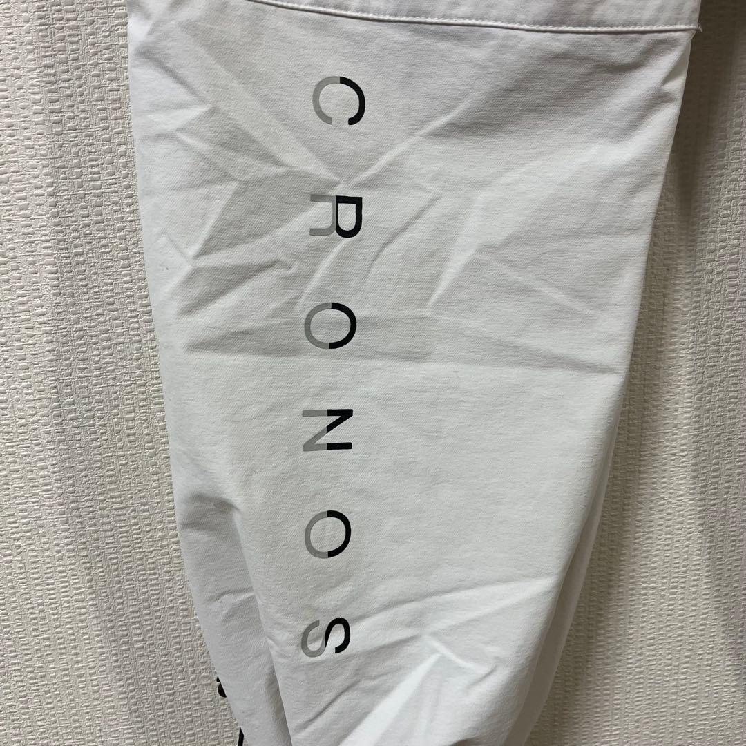 クロノス　CRONOS　ナイロンストレッチカーゴパンツ　Lサイズ　ホワイト