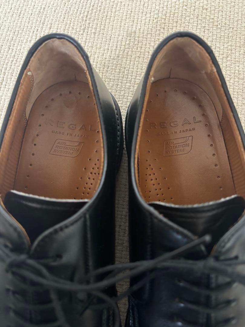 ☆1回使用のみ☆ REGAL プレーントゥ　ビジネスシューズ