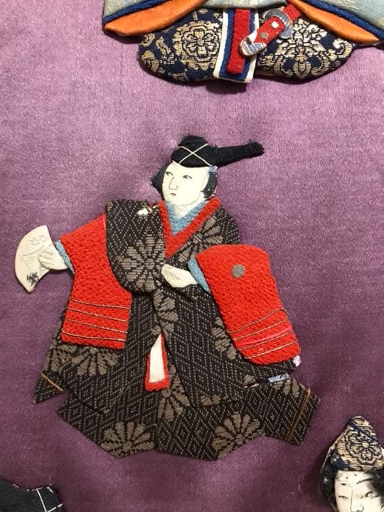 タベストリーお雛様アンティーク