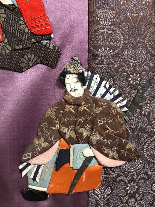 タベストリーお雛様アンティーク