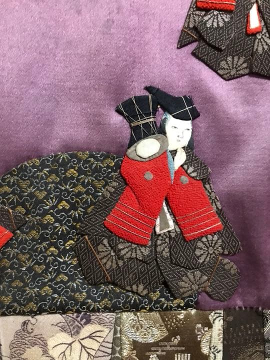 タベストリーお雛様アンティーク