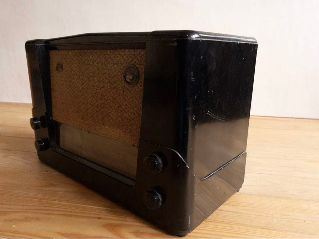 真空管ラジオ　ゼネラル　昭和初期　古道具　ビンテージ　アンティーク　レトロ