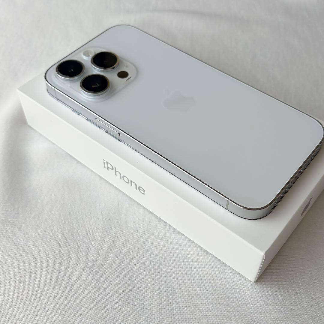 【箱・純正ケーブル付き】iPhone 14 Pro 256GB シルバー 本体
