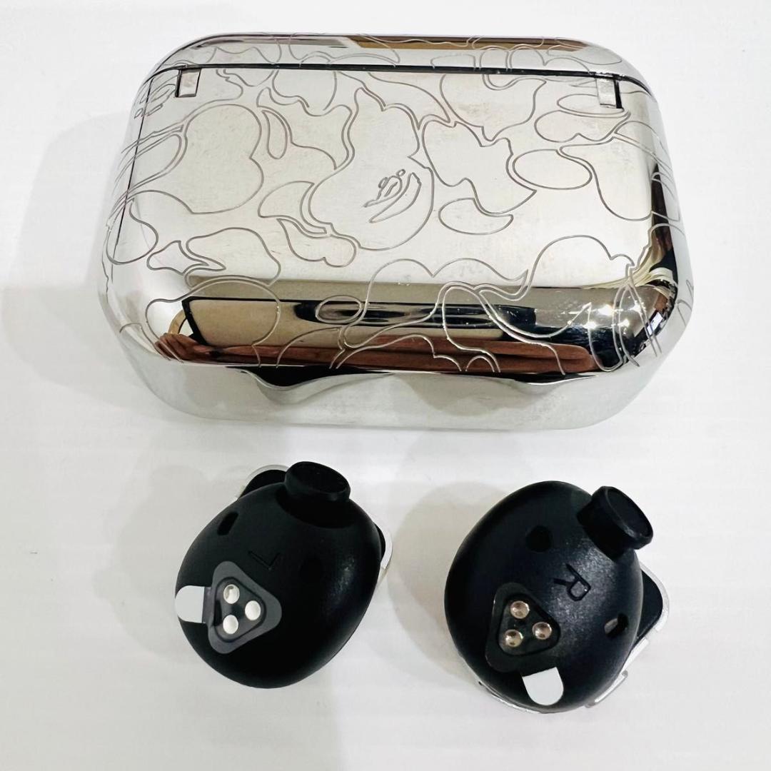未使用　正規品 A BATHING APE ワイヤレスイヤホン　エイプ ベイプ