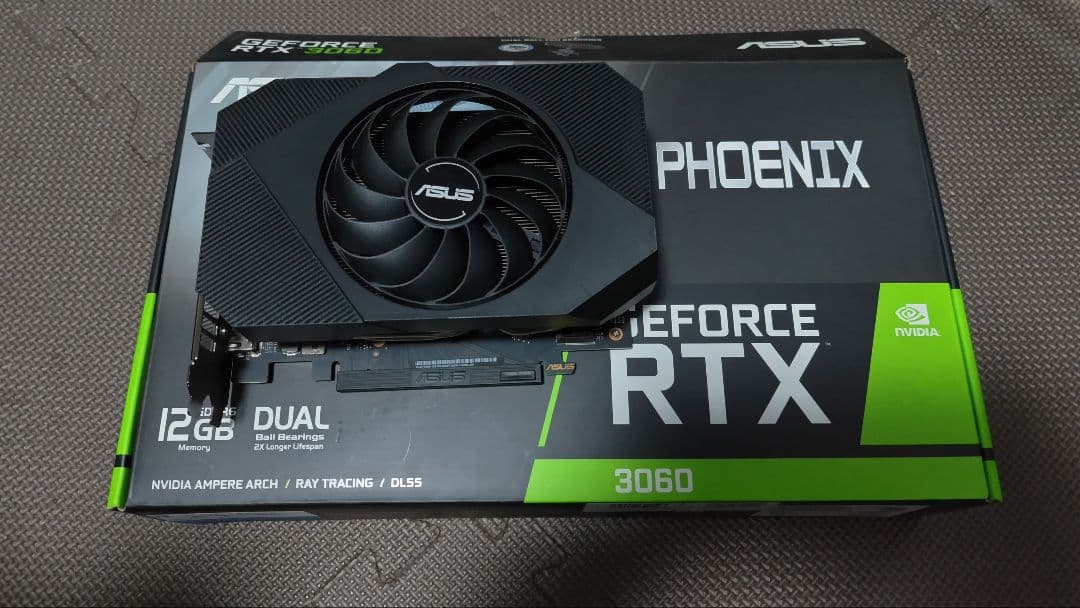 グラフィックボード・グラボ・ビデオカード ASUS PH-RTX3060-12G-V2