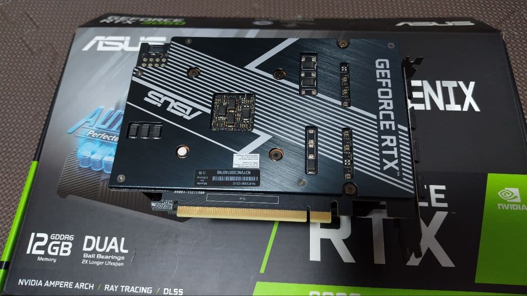 グラフィックボード・グラボ・ビデオカード ASUS PH-RTX3060-12G-V2